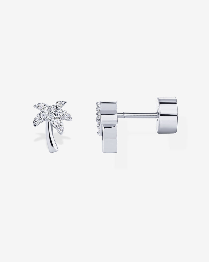 Paradise Studs #Variant_White Gold  