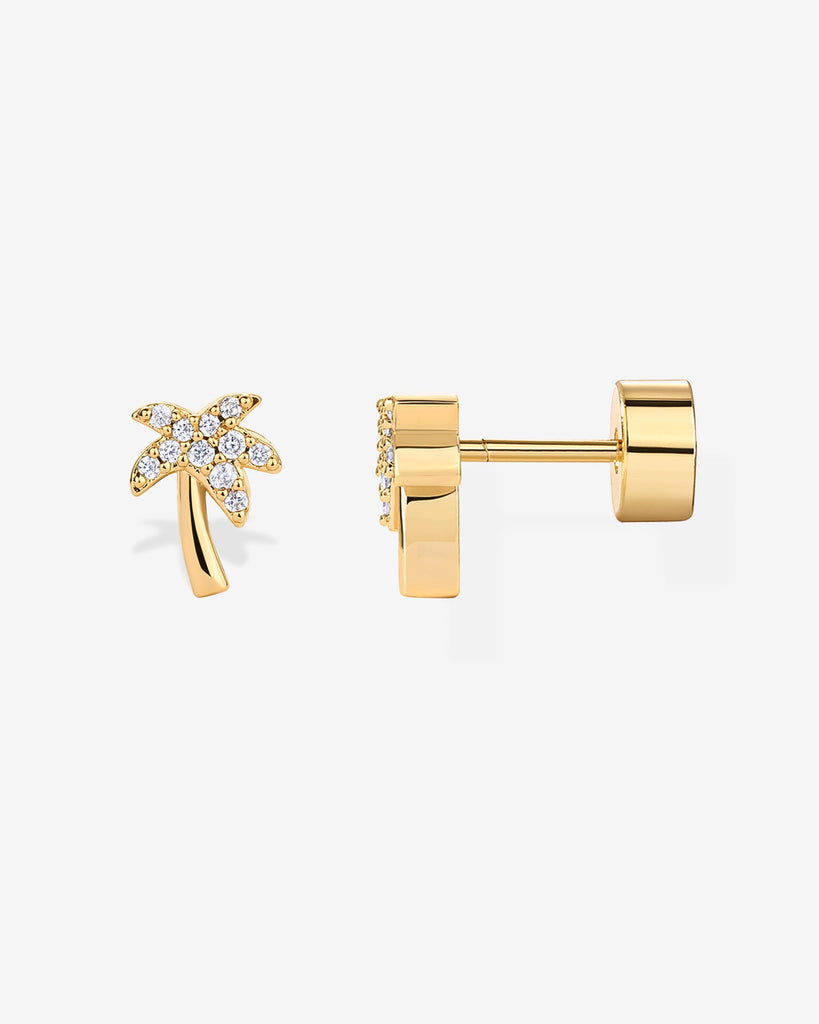 Paradise Studs #Variant_Yellow Gold  
