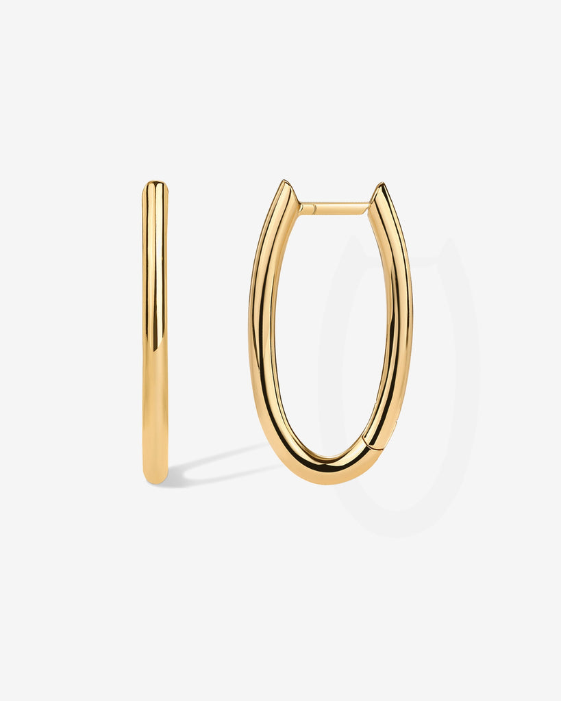Two-Tone Hoops #Variant_Yellow Gold  