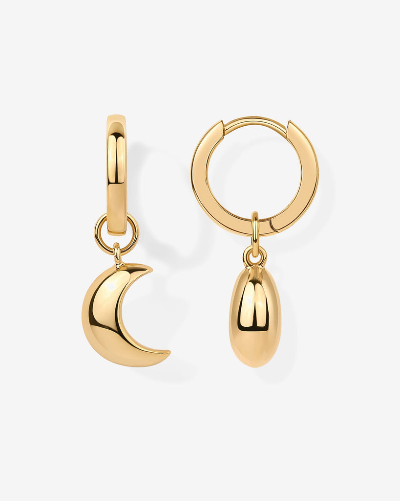 Moonshot Dangle Huggies #Variant_Yellow Gold  