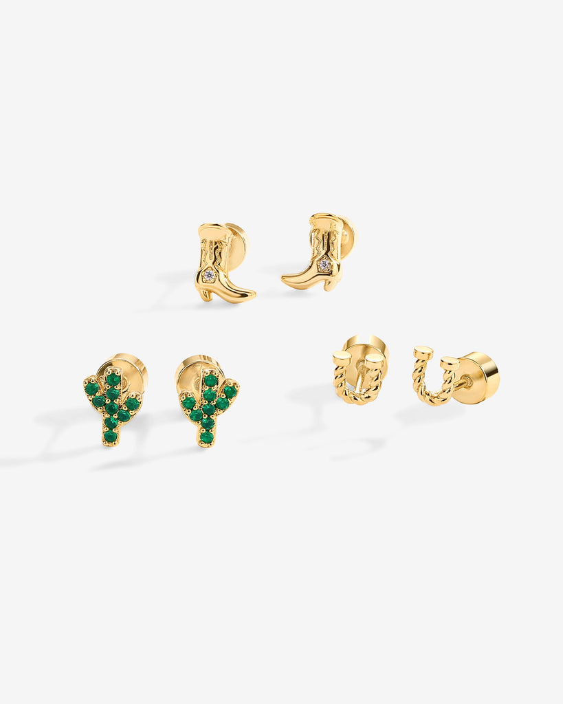 Yeehaw Stud Pack #Variant_Yellow Gold  