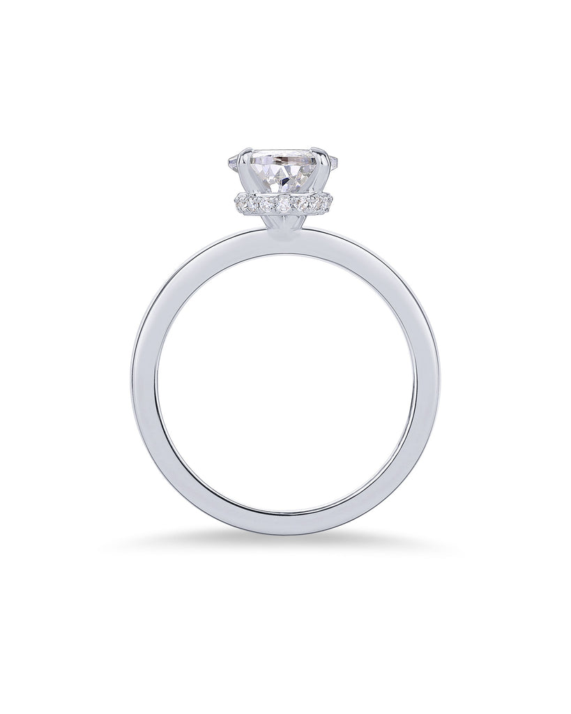 Perfect Pear Ring #Variant_White Gold  