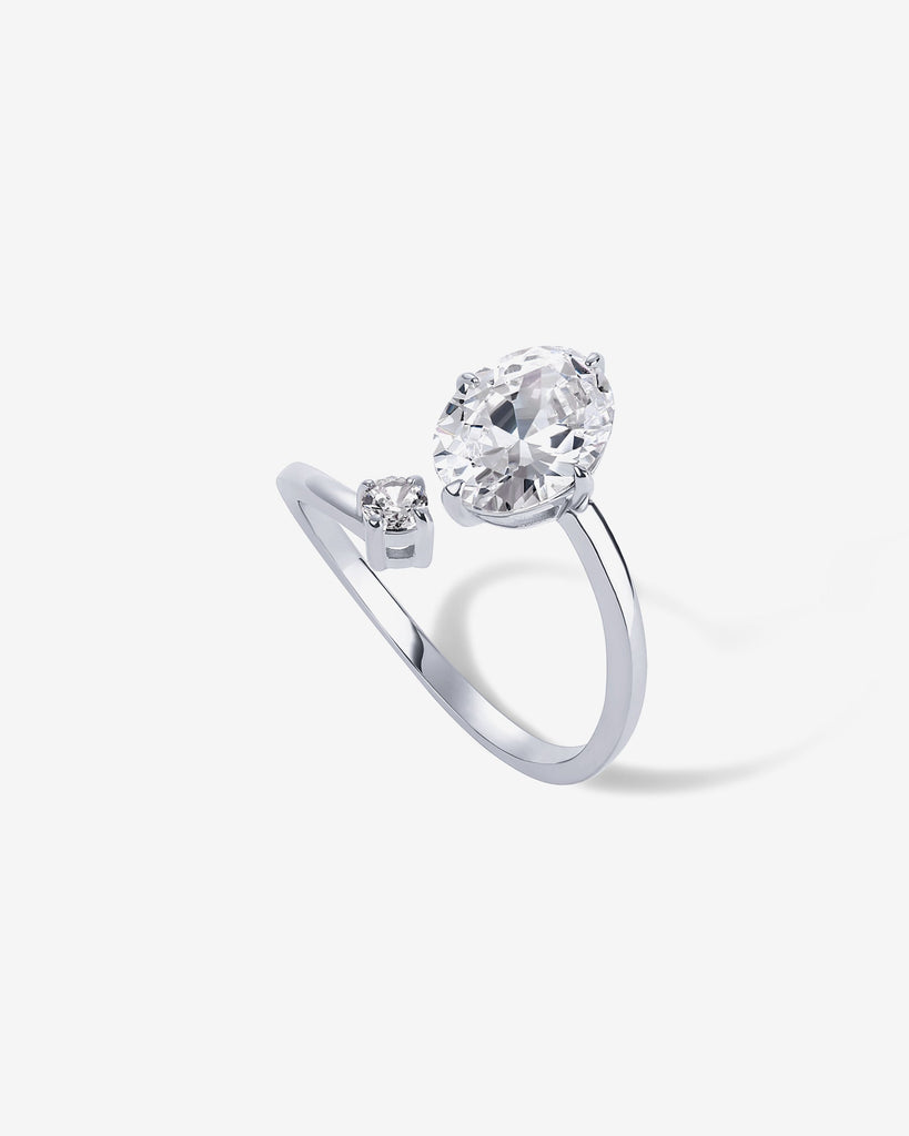 Toi Et Moi Oval Ring #Variant_White Gold  