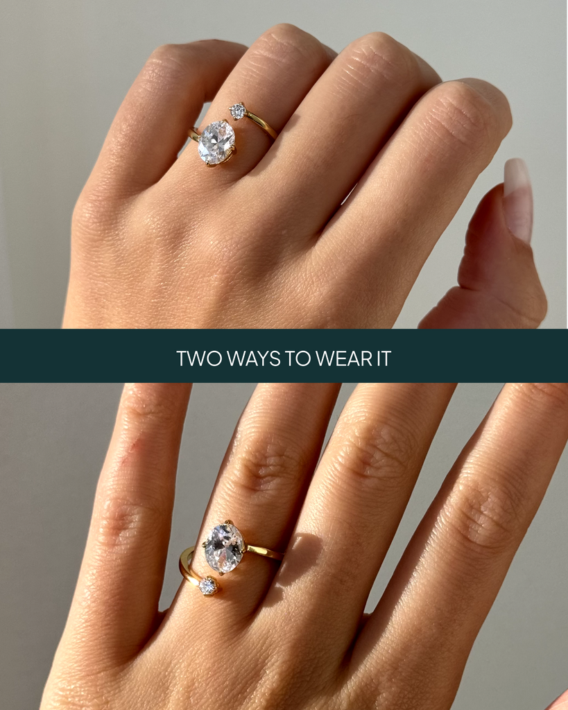 Toi Et Moi Oval Ring #Variant_Yellow Gold  