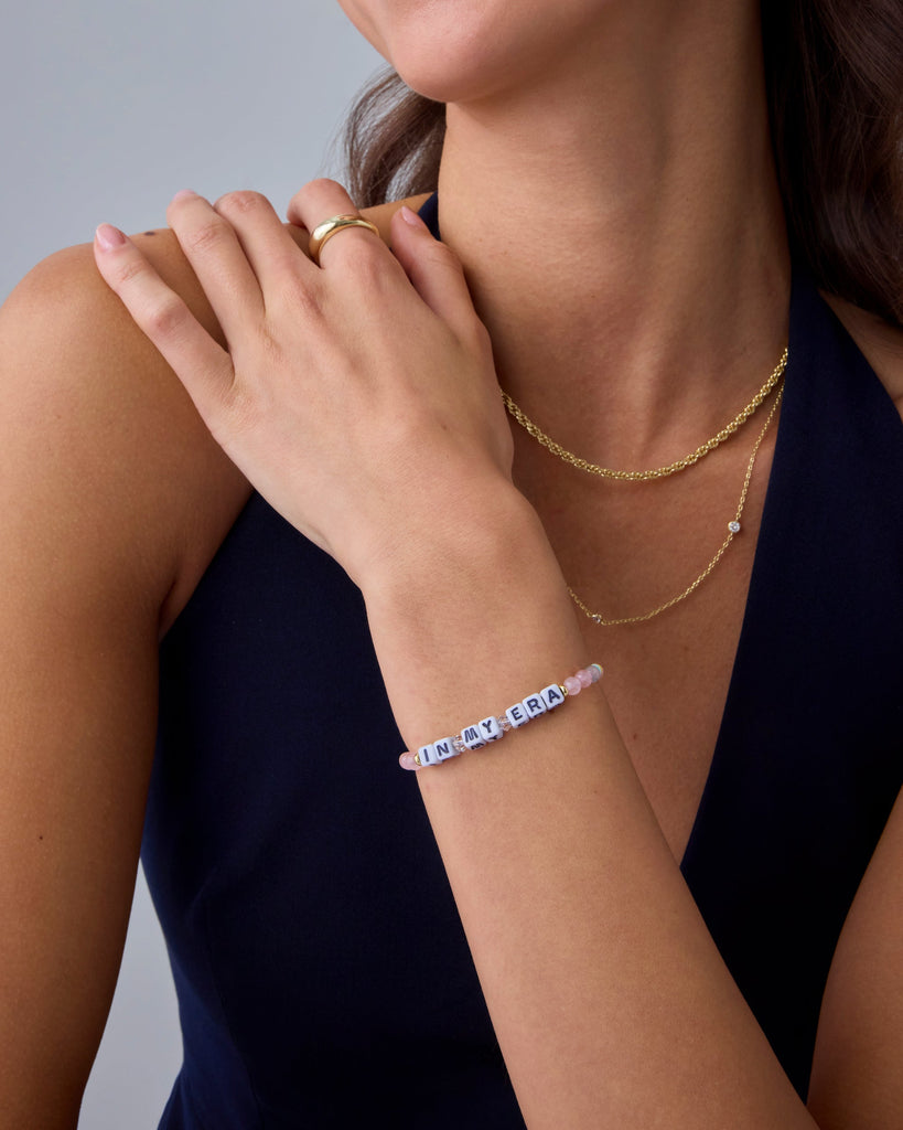 Era Beaded Bracelets #Variant_White Gold/In My Era  