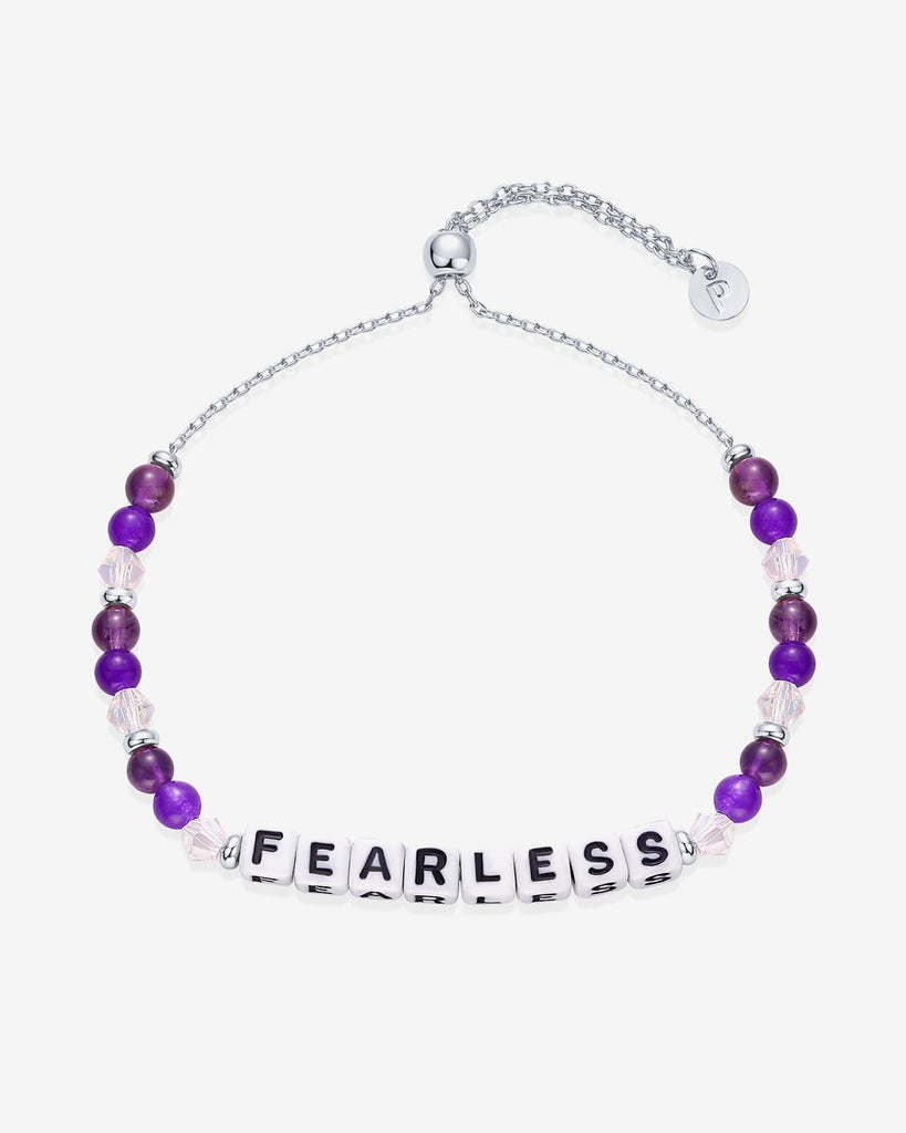 Era Beaded Bracelets #Variant_White Gold/Fearless  