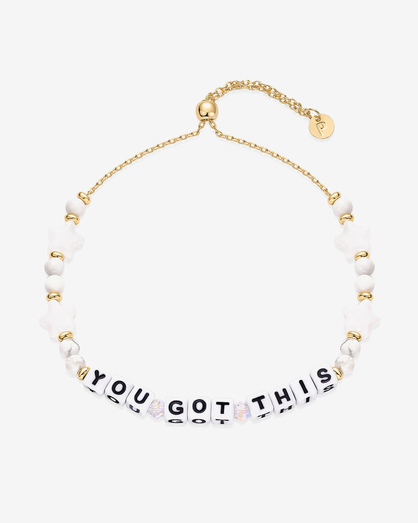Era Beaded Bracelets #Variant_Yellow Gold/You Got This  