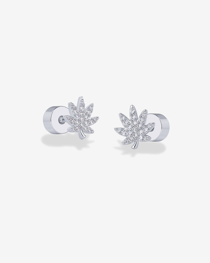 Blaze Studs #Variant_White Gold  