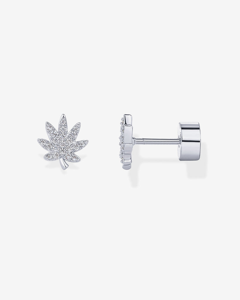 Blaze Studs #Variant_White Gold  