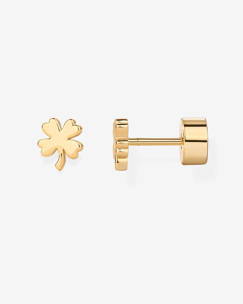 Clover Studs #Variant_Yellow Gold  