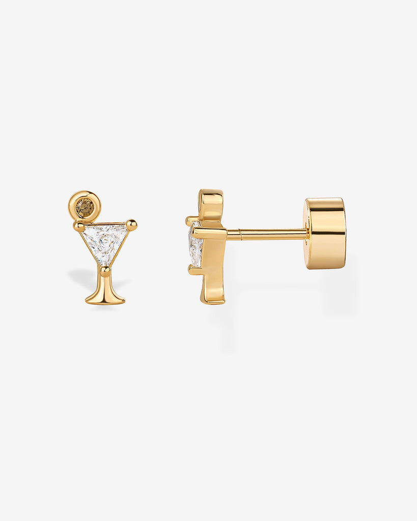 Martini Studs #Variant_Yellow Gold  