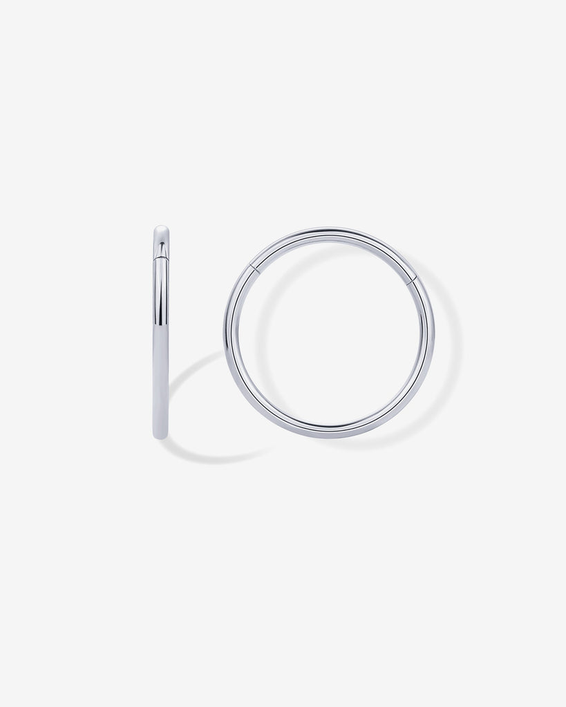 Essential Titanium Clicker Piercings #Variant_Titanium/10 Millimeters/20 Gauge (0.8mm Thick)  