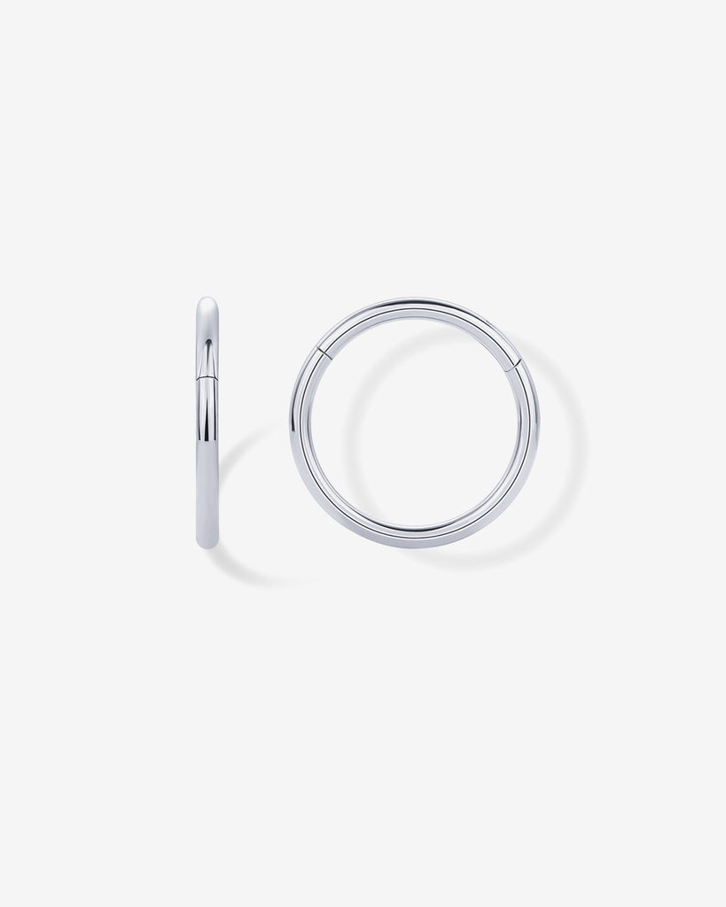 Essential Titanium Clicker Piercings #Variant_Titanium/8 Millimeters/20 Gauge (0.8mm Thick)  