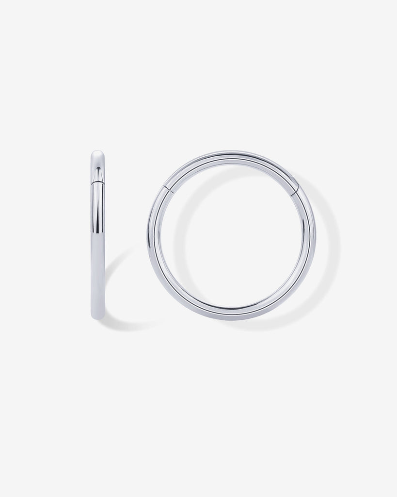 Essential Titanium Clicker Piercings #Variant_Titanium/10 Millimeters/18 Gauge (1mm Thick)  