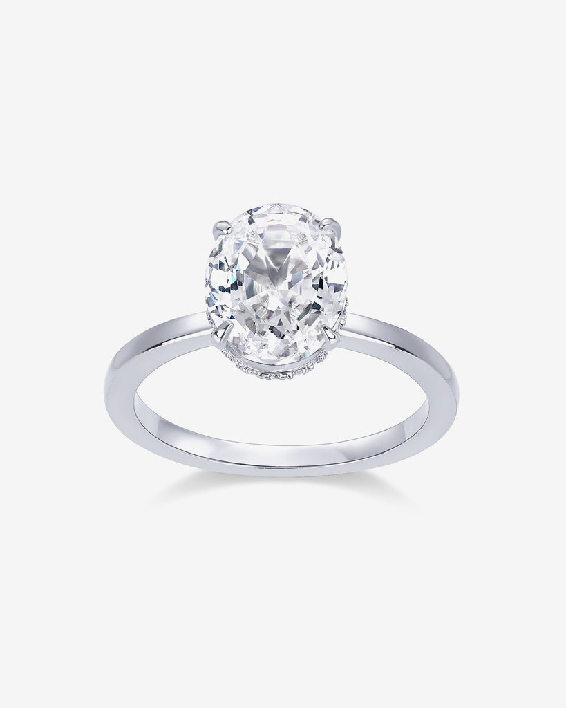 Forever in Love Enagement Ring #Variant_White Gold  