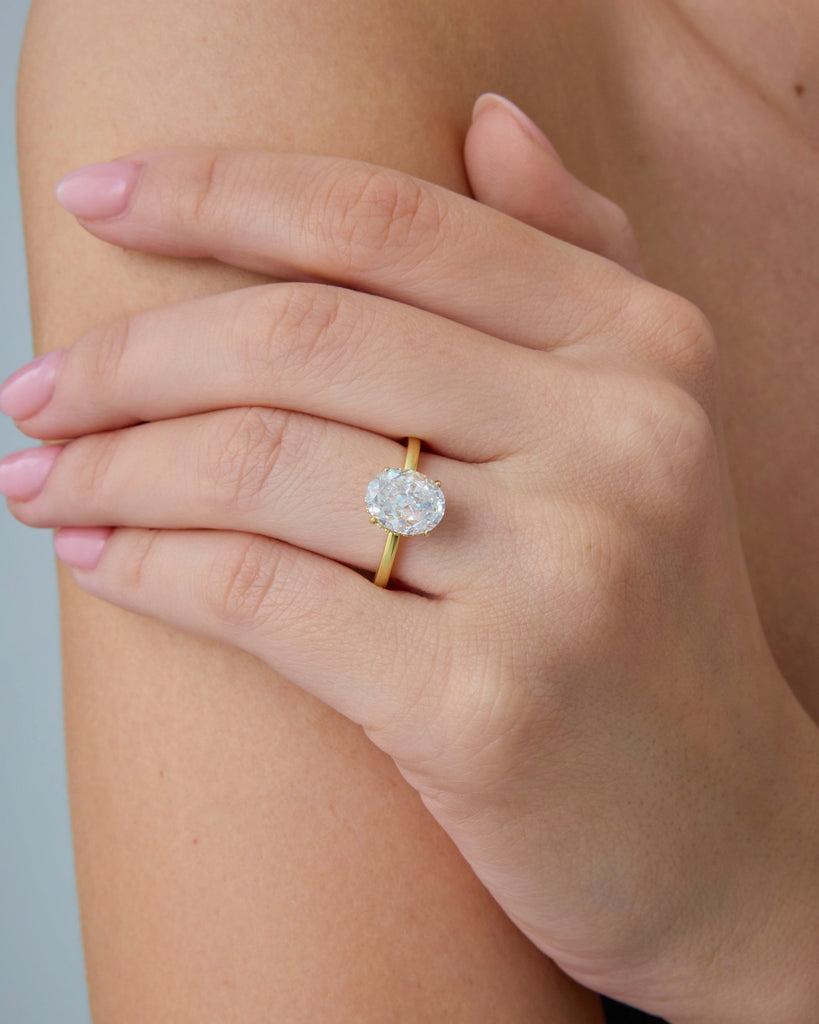 Forever in Love Enagement Ring #Variant_Yellow Gold  