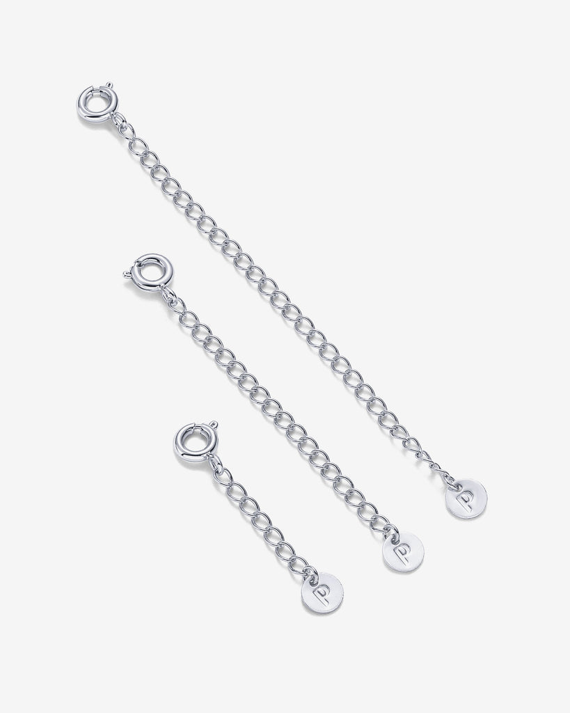Chain Extender 3-Pack #Variant_White Gold Chain 
