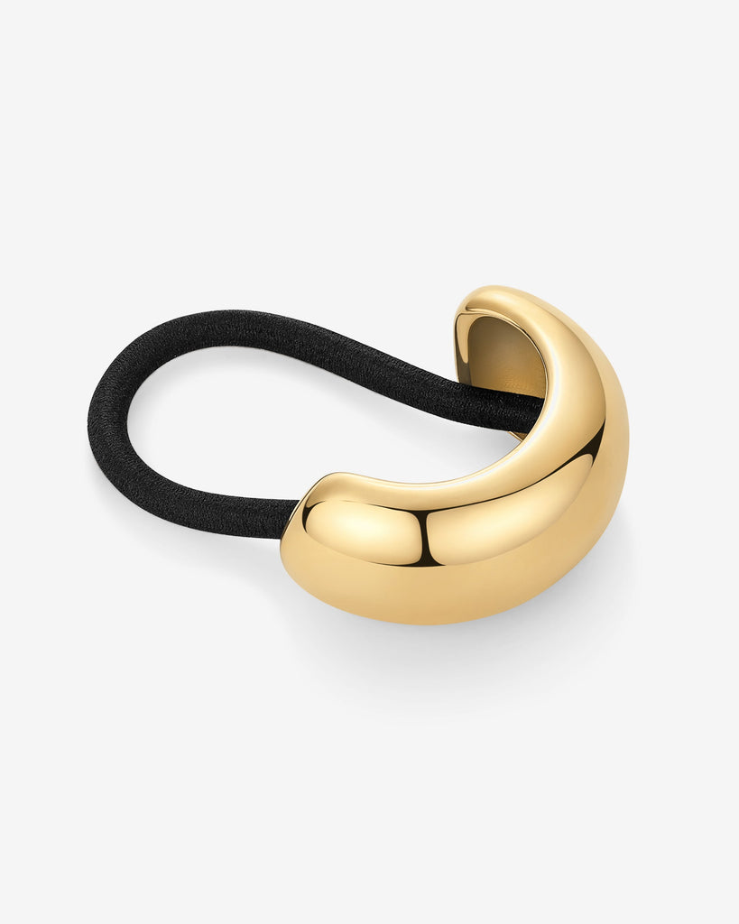 Chunky Cuff Hair Tie #Variant_Yellow Gold Hair 