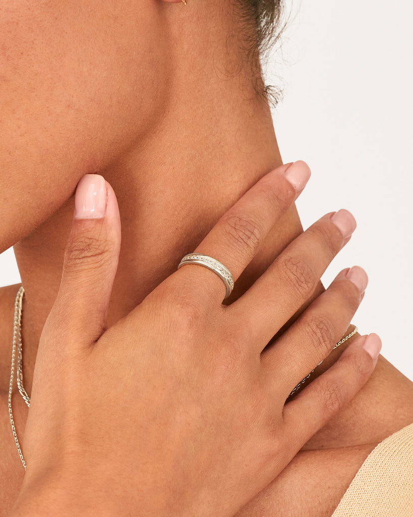 Jade Ring #Variant_White Gold Ring 