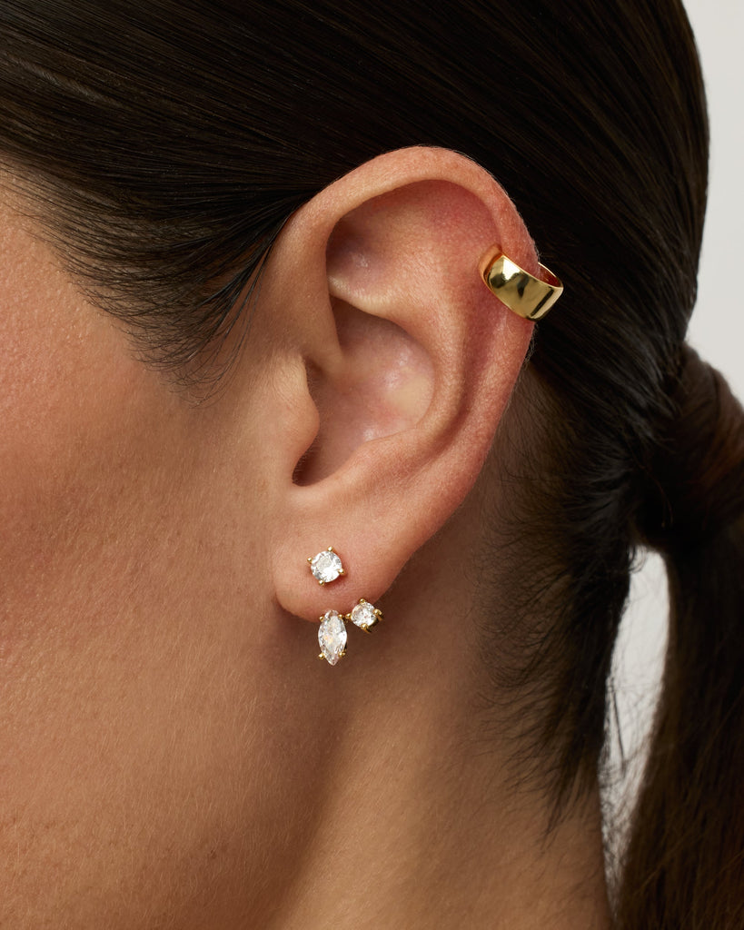 Tri Earring Jacket   