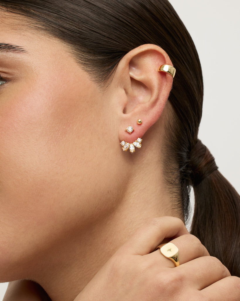 Cluster Earring Jacket   