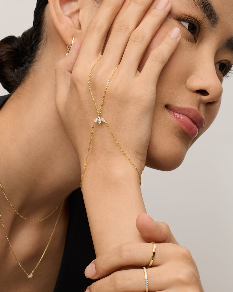 Lotus Hand Chain   