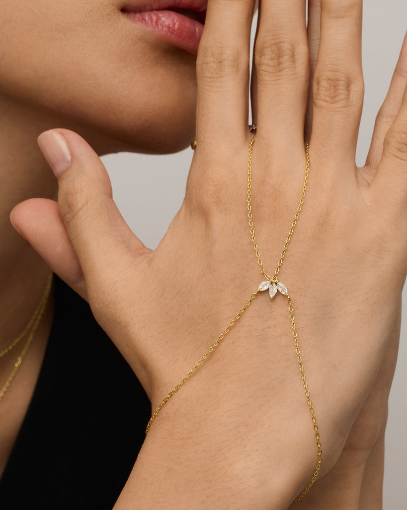 Lotus Hand Chain   