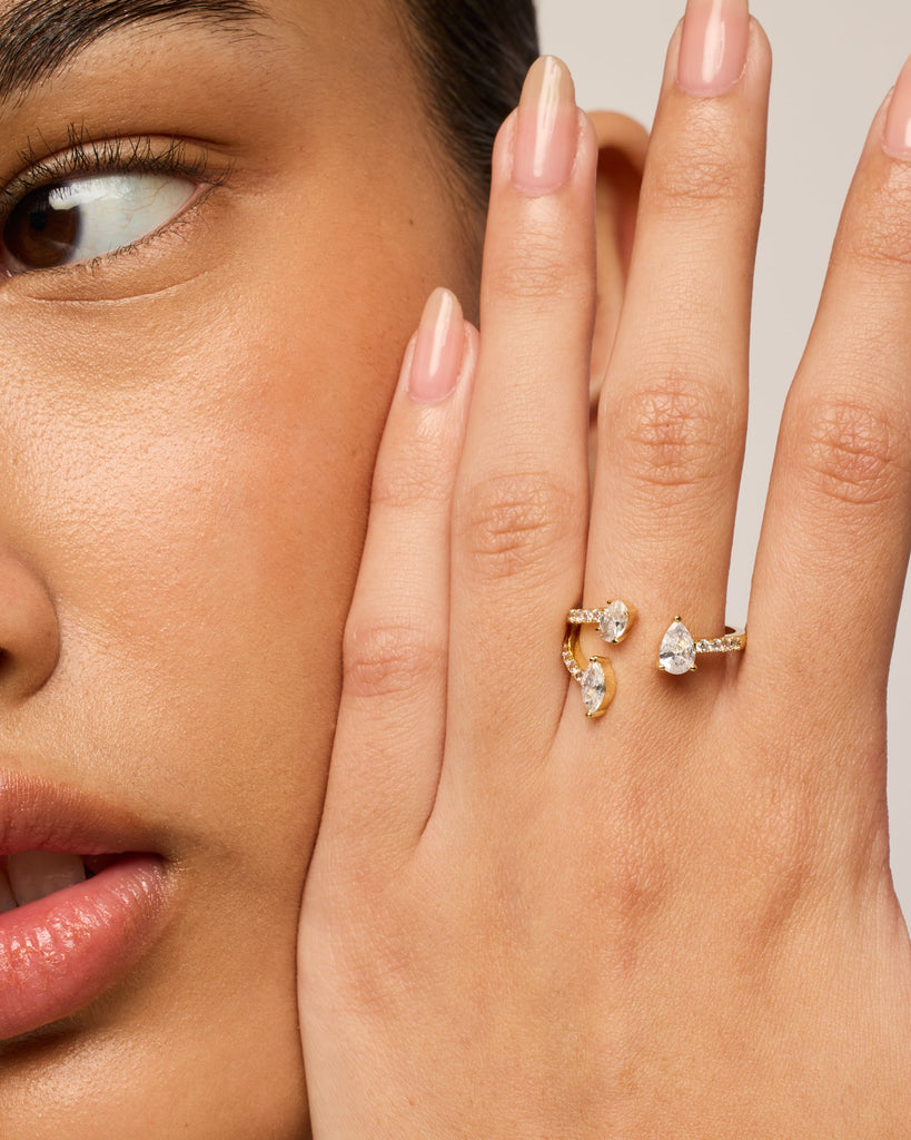 Branch Trio Ring #Variant_Yellow Gold  