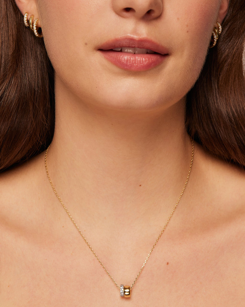 Soho Pendant Necklace #Variant_Yellow Gold  