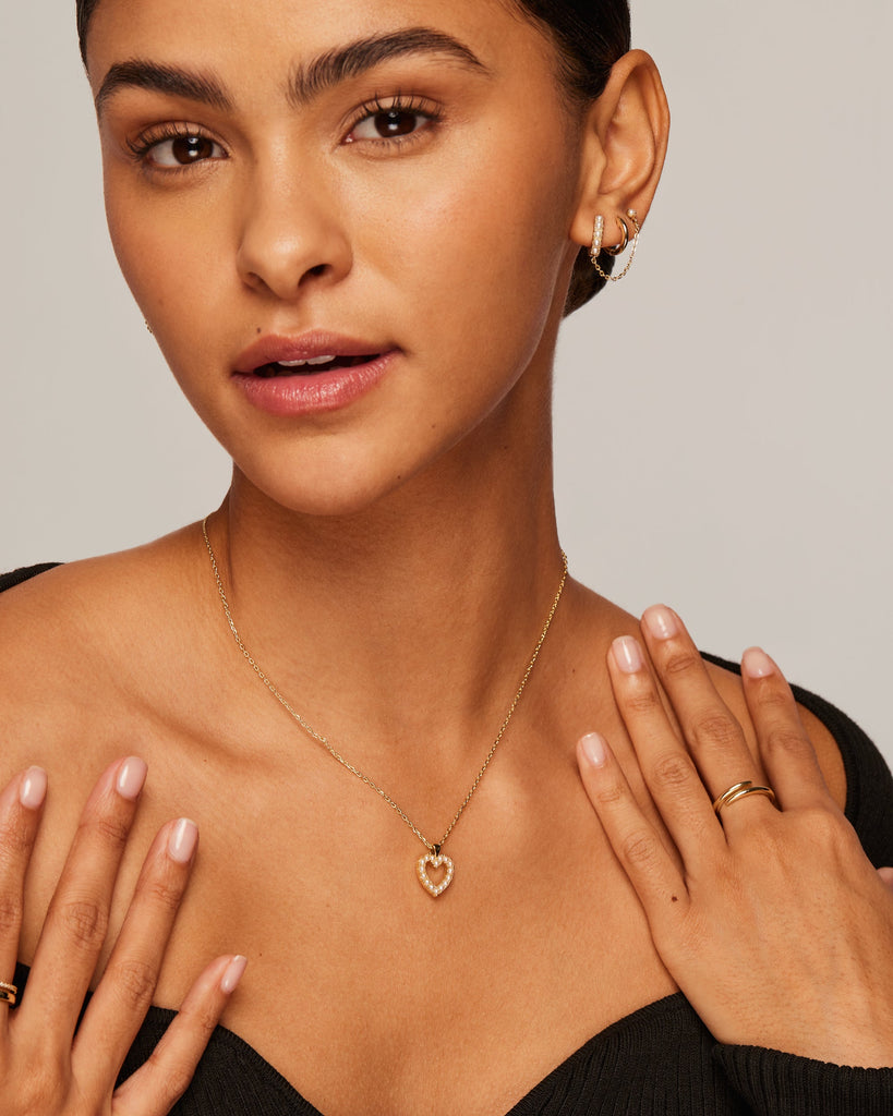 Amour Pendant Necklace #Variant_Yellow Gold  