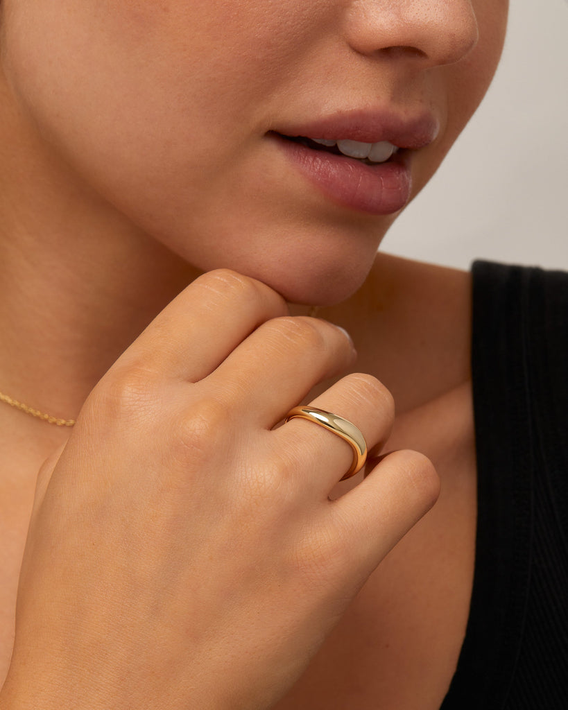 Maui Wavy Ring #Variant_Yellow Gold  