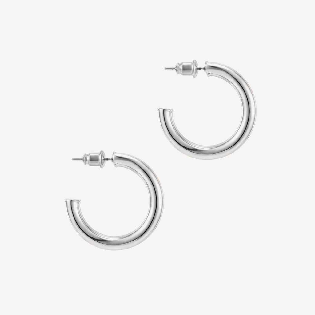 Lightweight Hoop (3.5mm) product-hide Earring 