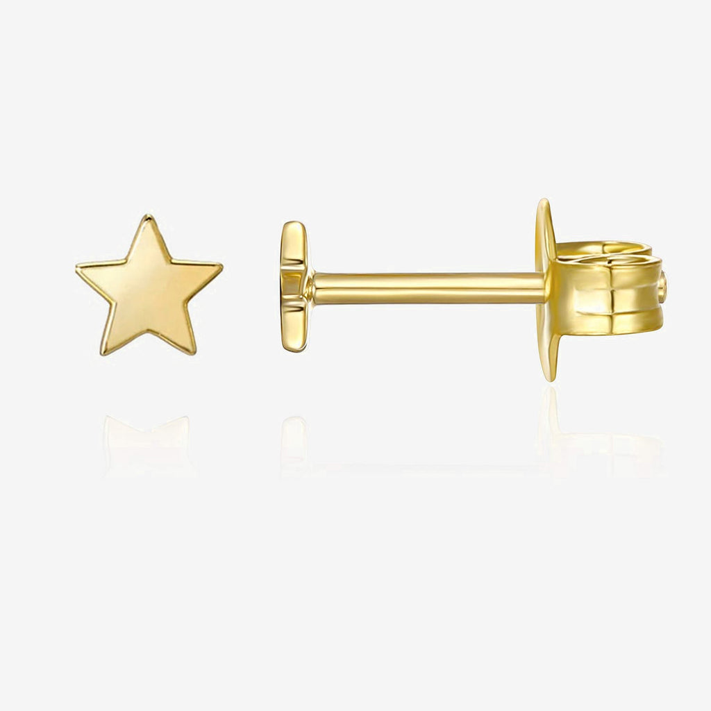 Astral Studs Yellow Gold Earring 