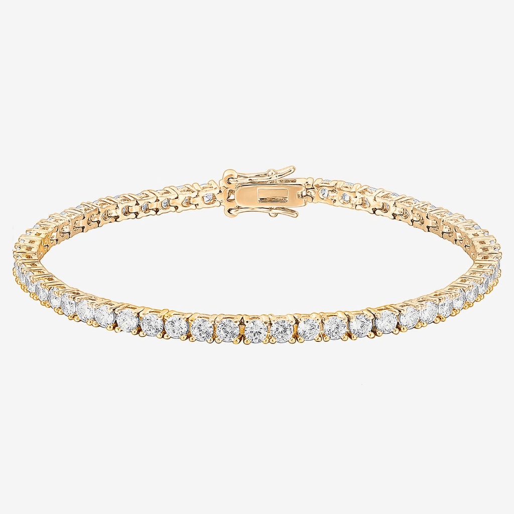 Posy Eternity Band 6.5 Inch,7 Inch,7.5 Inch Yellow Gold Ring 