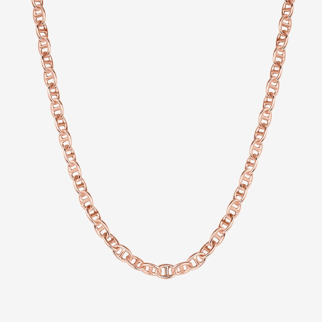 Anchor Cable Chain Necklace Rose Gold Necklace 