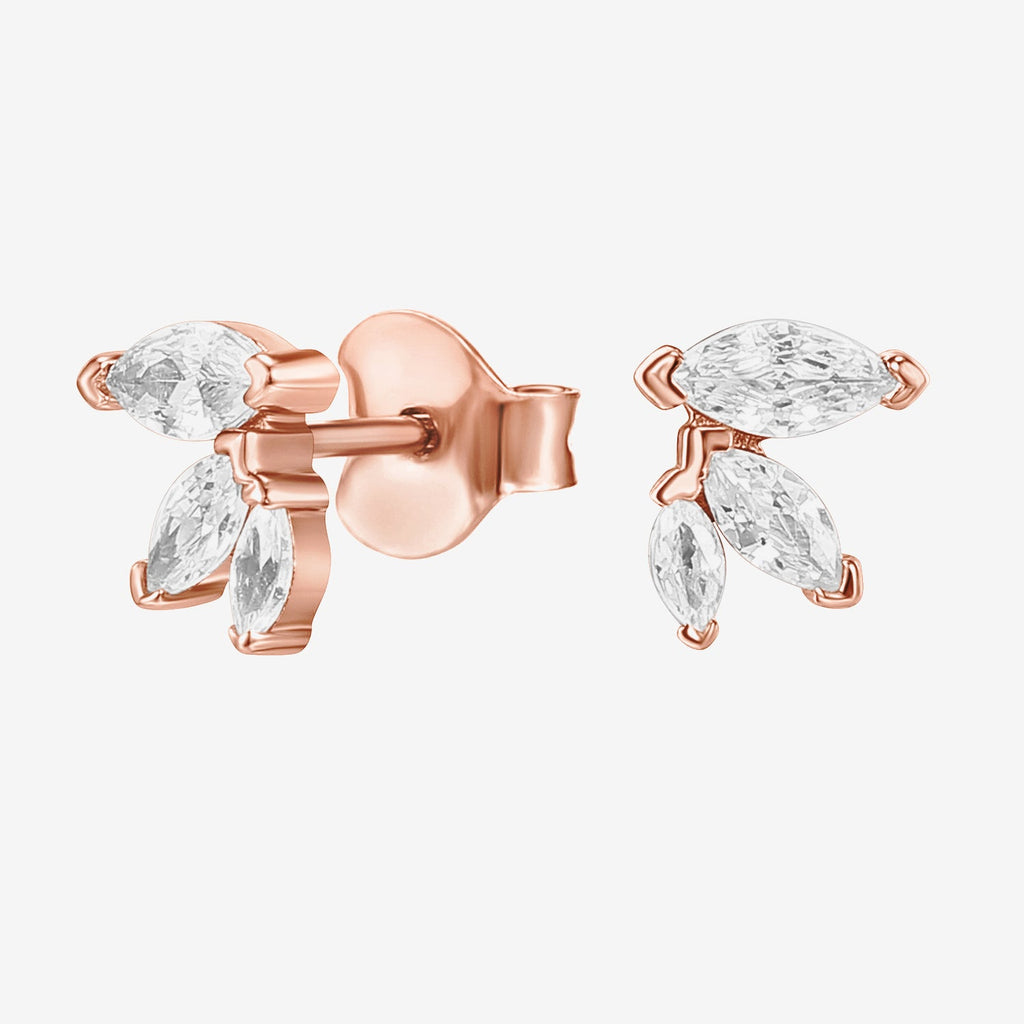 Trill Studs Rose Gold Earring 