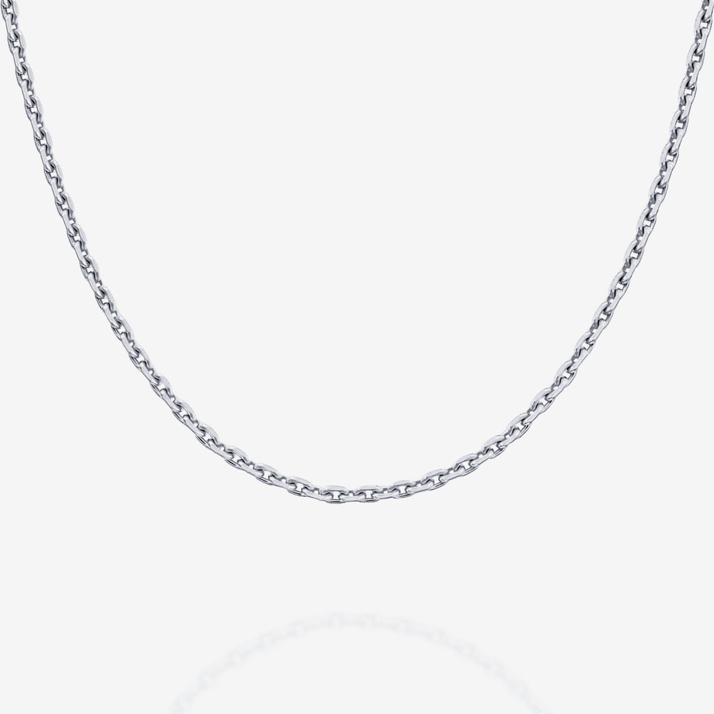 Thin Cable Chain Necklace   