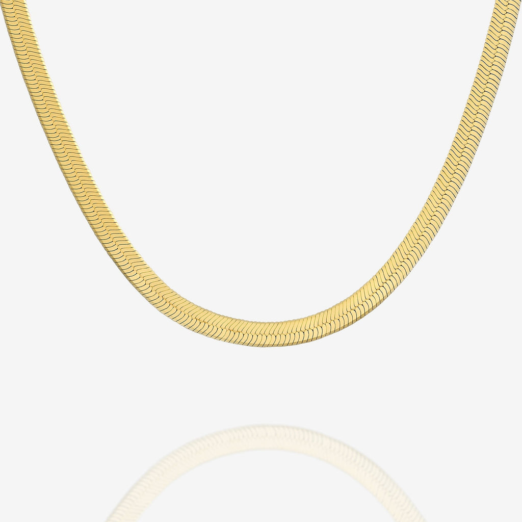 Thin Magic Flex Snake Necklace   