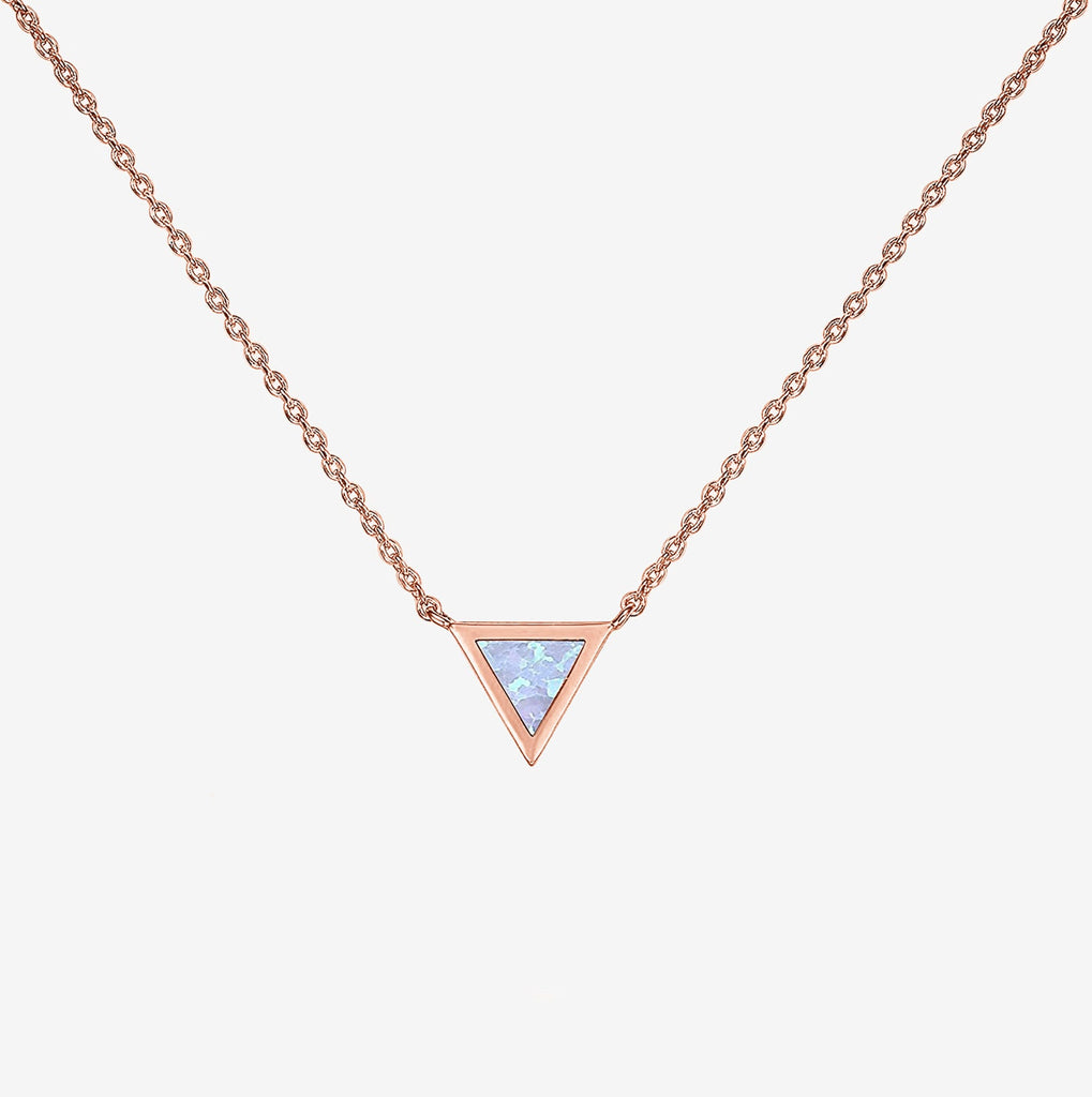 Trinity Necklace Rose Gold Necklace 